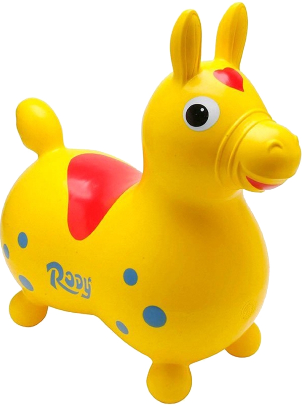Hüpfpferd Rody gelb, Nr: 4019962