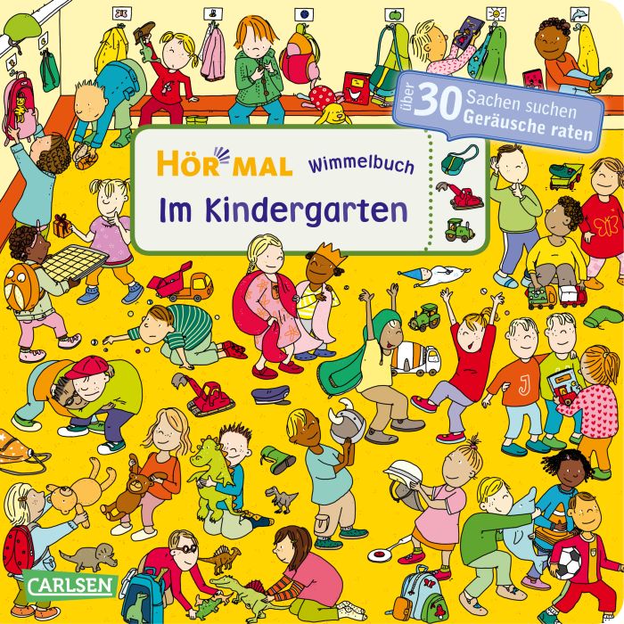 Hör mal: Wimmelbuch: Im Kindergarten, Nr: 25185