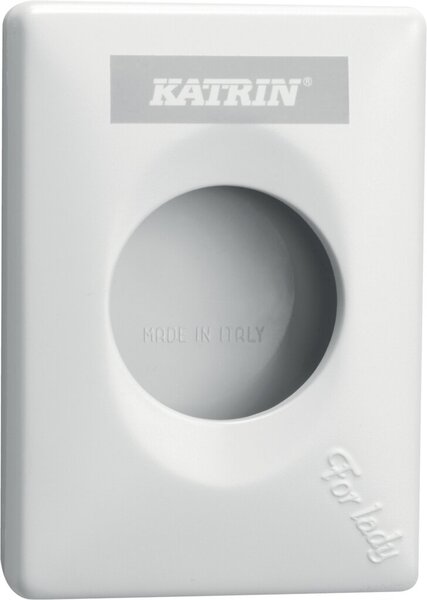 Hygienebeutelspender, weiß, Kunststoff, Maße (BxHxT):