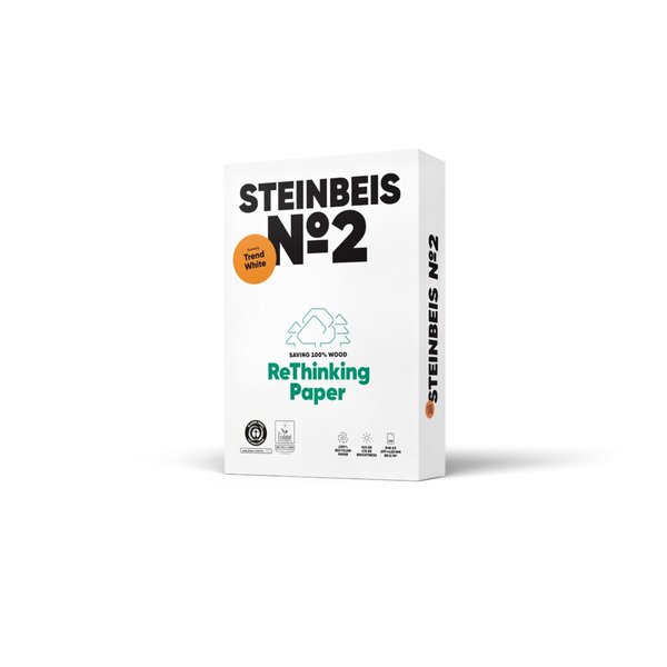 No. 2 Recycling Kopierpapier A3, 80g, 80er weiße, ehem. Trend White