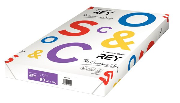 Kopierpapapier, REY Copy, A3, 80g, weiß, FSC zertifiziert