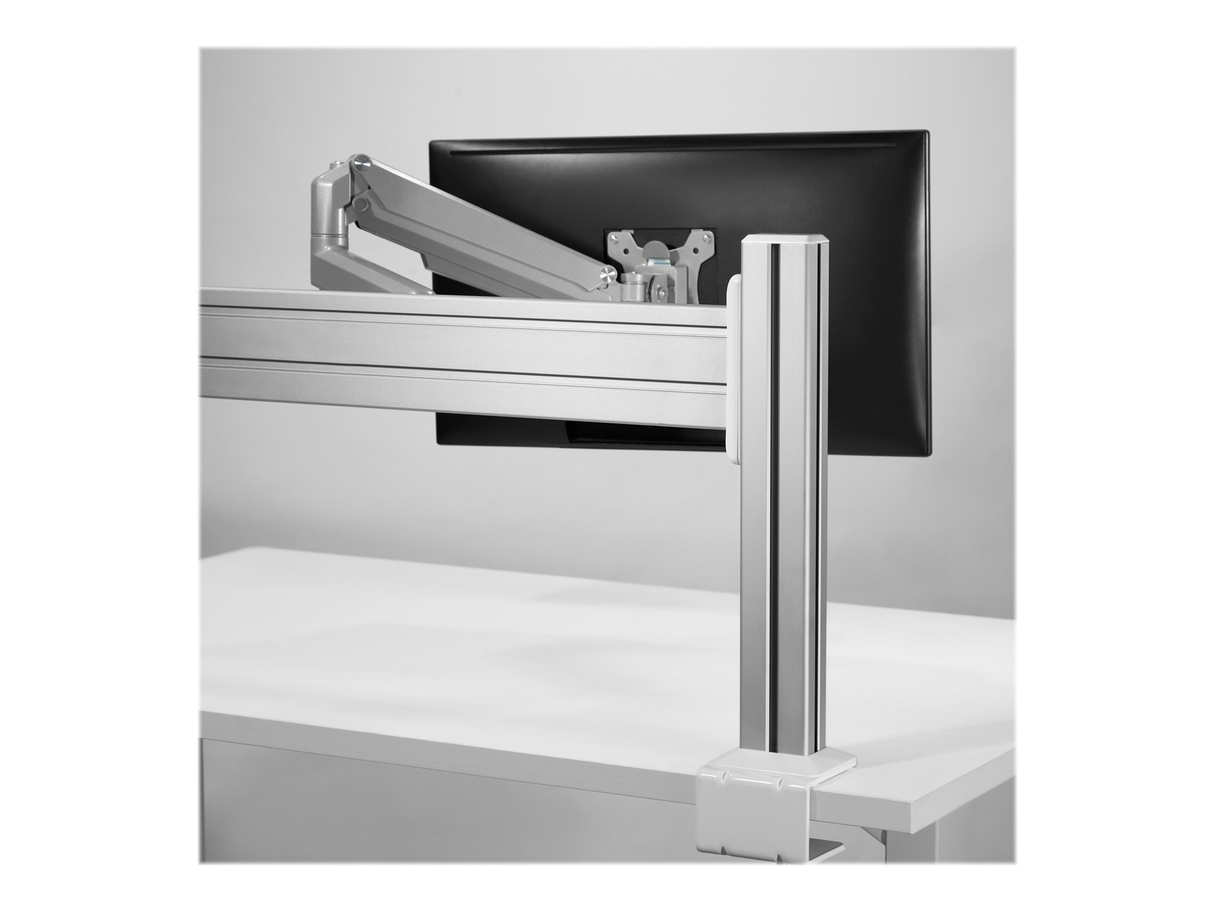 INLINE Slatwall Panel Aluminium, für Tischhalterung, 1m