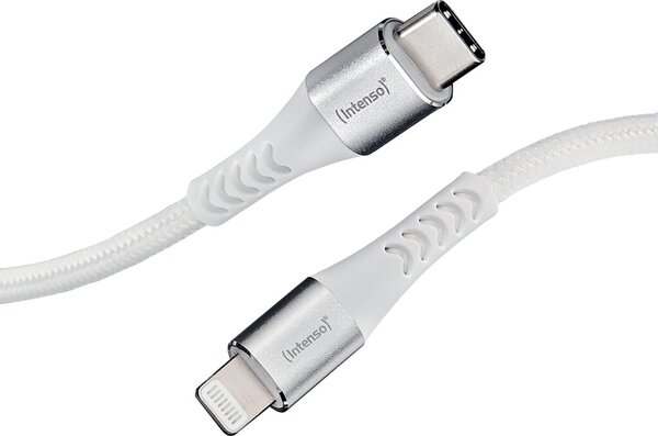 Intenso USB C/Lightning Kabel C315L 1,5 m weiß