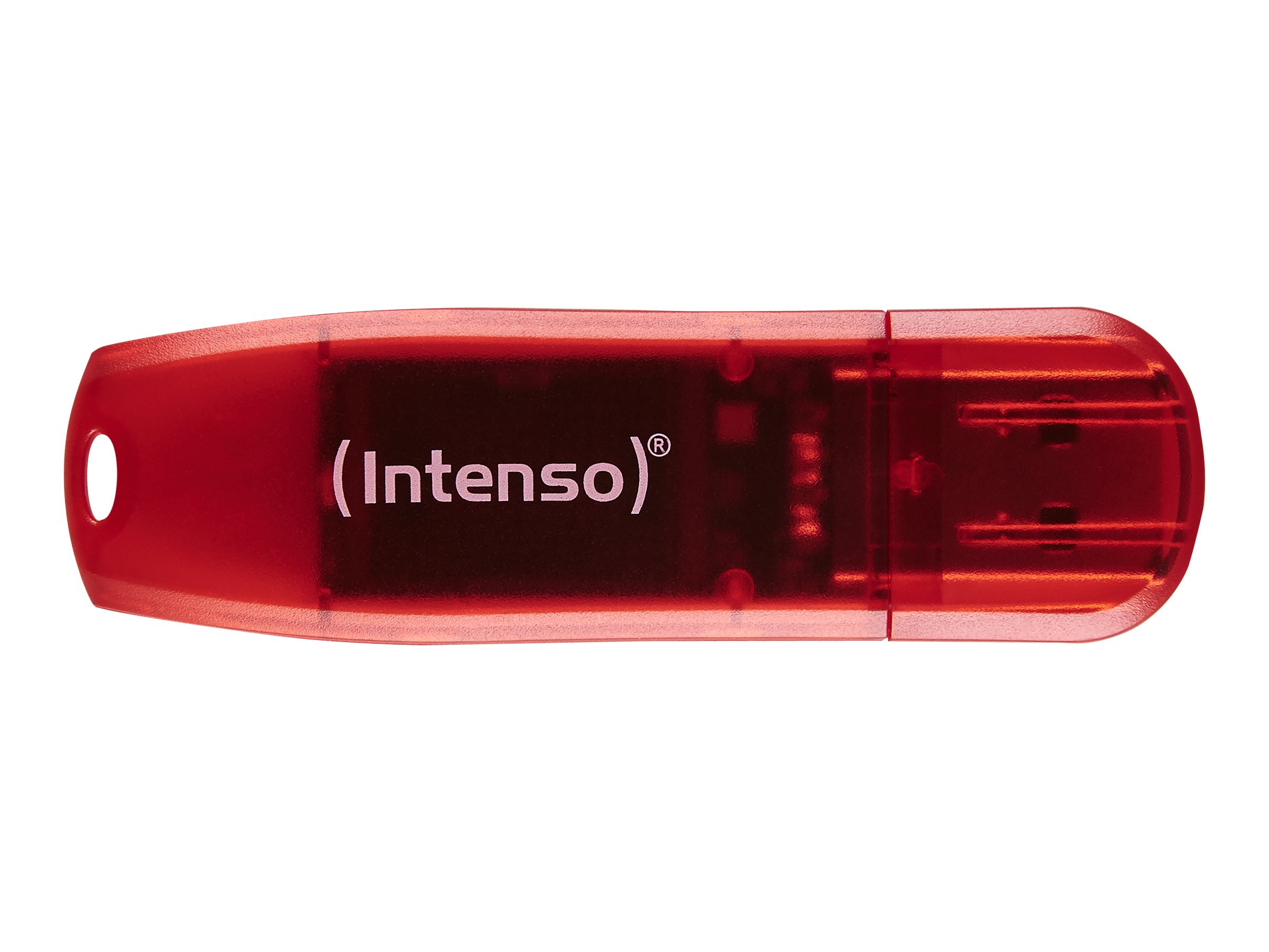 INTENSO Rainbow Line 128GB Rot - USB-Stick, Typ-A 2.0