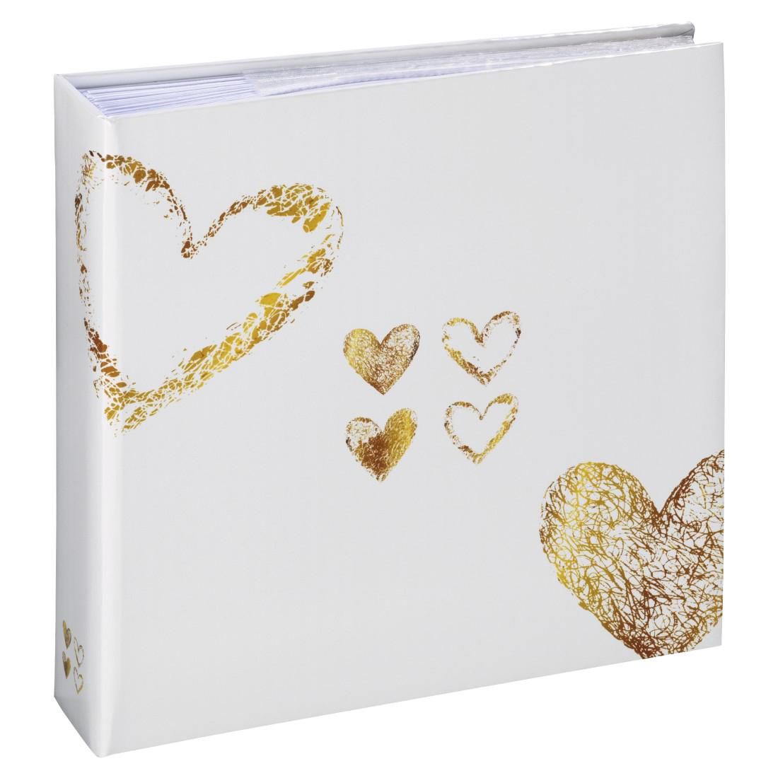 HAMA Lazise gold Memo/Einsteck 200 Fotos 10x15 Hochzeit    2364