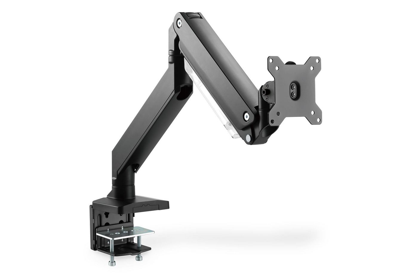 DIGITUS Universal Monitorarm, Klemmbefestigung, schwarz