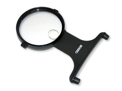 CARSON Magnifier 2X Black