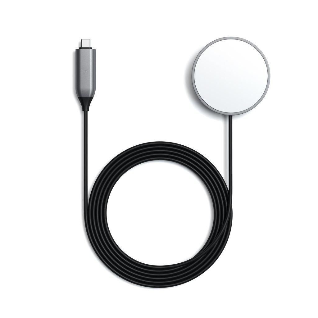 SATECHI ST-UCQIMCM Ladegerät für Mobilgeräte Handy Grau - Weiß USB Kabelloses A