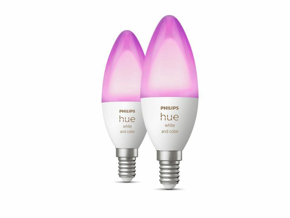 PHILIPS Hue White und Color Ambiance Doppelpack E14 PHILIPS Hue White und Color Ambiance Doppelpack E14