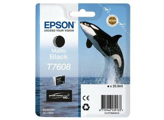 EPSON Tintenpatrone matte black T 7608N