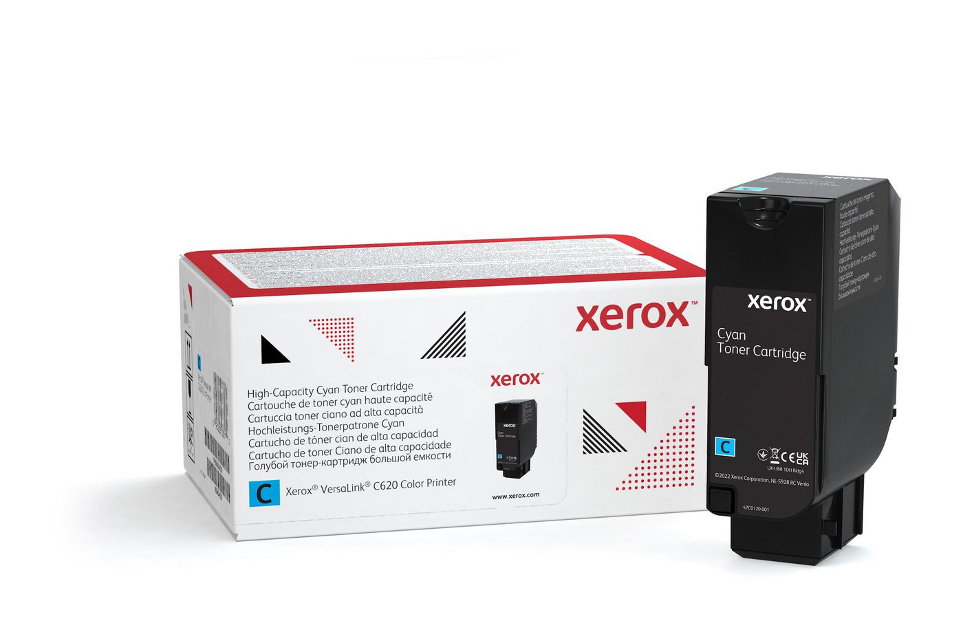 XEROX Toner VersaLink C620 Cyan High Capacity Toner Cartridge 12.000 Pages - To