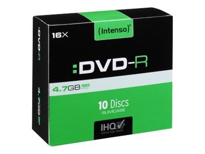 Intenso DVD-R 10er Slimcase 16x