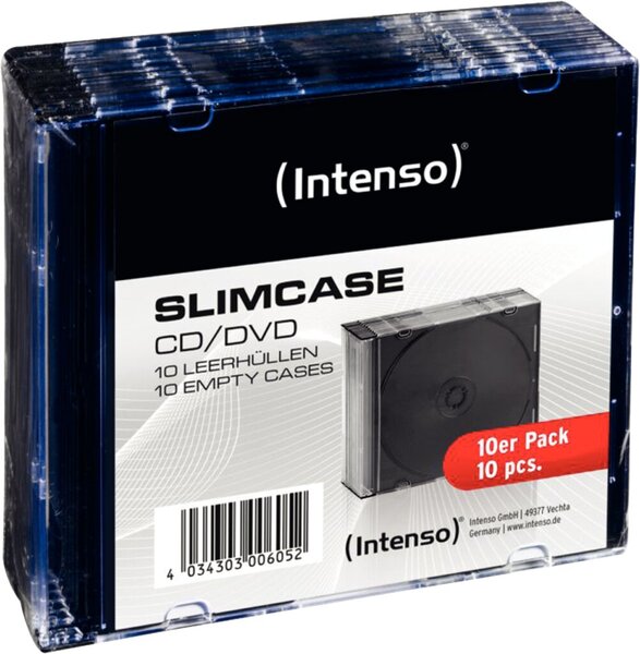Intenso Leerverpackung Slimcase 10er Pack