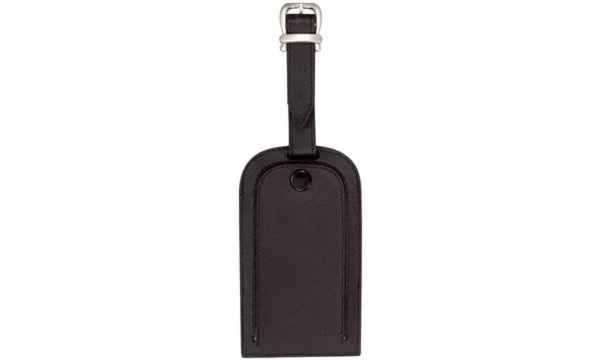 JSA Gepäckanhänger, aus Leder, schw arz (5317674)