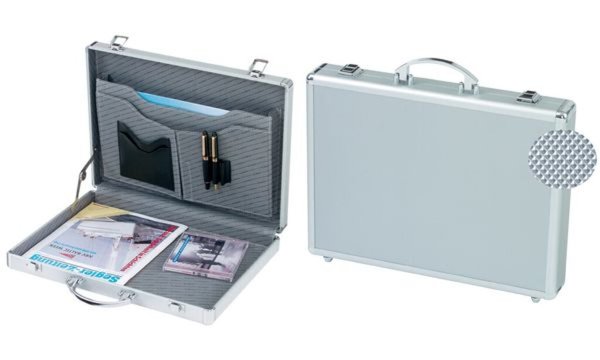 JÜSCHA ALUMAXX Attaché-koffer "MINOR", Aluminum, silber (45112)