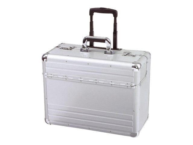 JÜSCHA ALUMAXX Notebook Koffer Aluminium arretierbares Teleskoptrolleysystem ve
