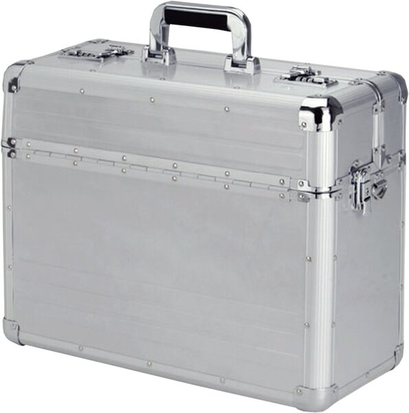 JÜSCHA ALUMAXX Pilotenkoffer "BETHA", Aluminium, silber (45119)