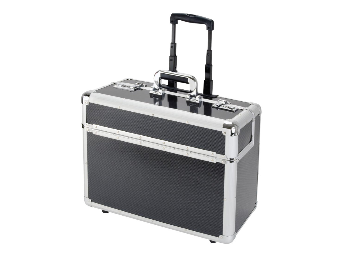 JÜSCHA ALUMAXX Pilotenkoffer CARBON, Aluminium, silber / carbon (45129)