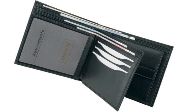 JÜSCHA Alassio Purse - Tasche - Nappaleder - Schwarz