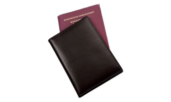 JÜSCHA Alassio Reisepasshülle "RFID Document Safe", Nappaleder