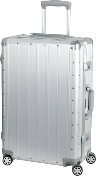 Reisetrolley Auriga, Alu, silber TSA-Schloss, Tragegriff