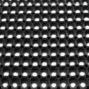 Jumbo Ringmatte 100 x 150 cm, schwarz, offen | Höhe 23 mm Jumbo Ringmatte 100 x 150 cm, schwarz, offen | Höhe 23 mm