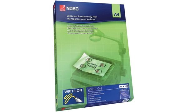 KENSINGTON Nobo Inkjet Side Stripe OHP Film - Transparentfolie - durchsichtig -