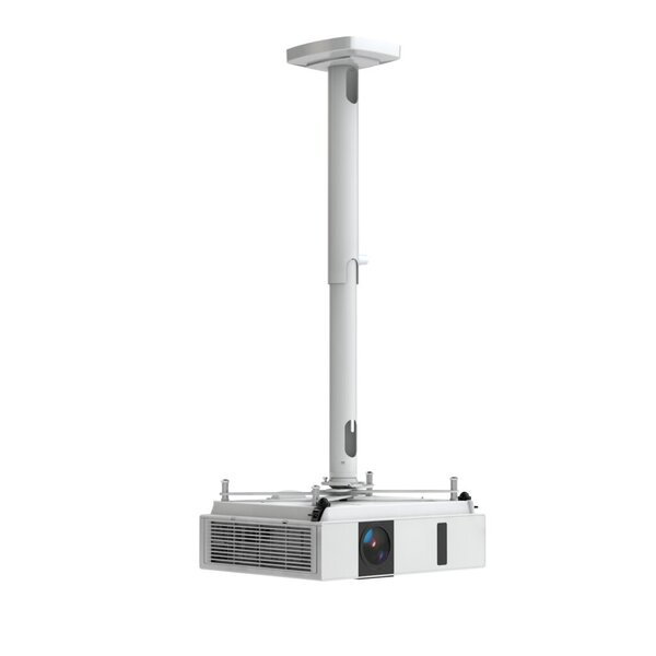 Projektor-Halterung Comfort 60, weiß, Abstand Projektor/Decke