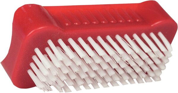 Handwaschbürste doppelseitig, PP, farbig sortiert, 10 cm