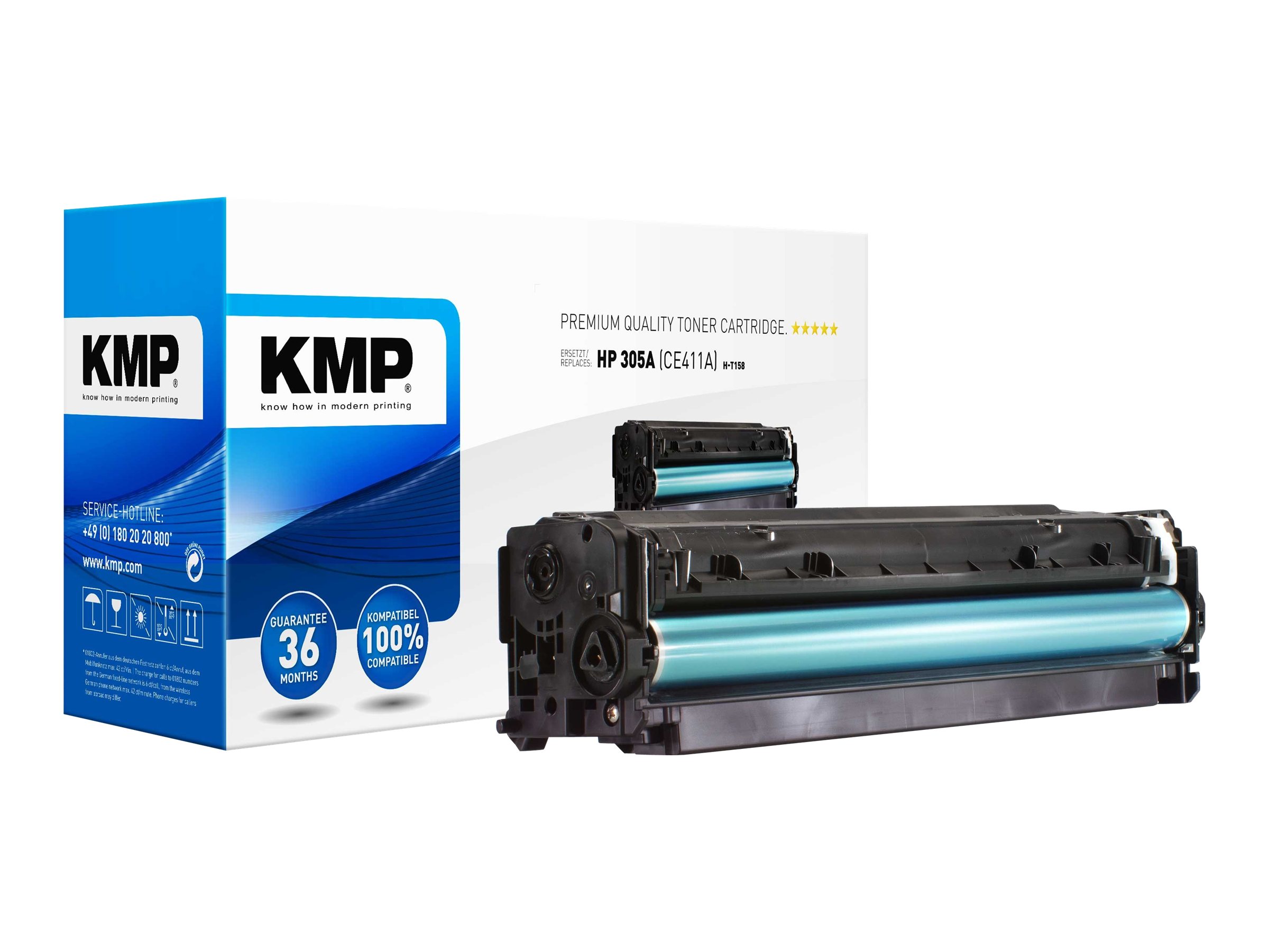KMP H T158 Cyan Tonerpatrone