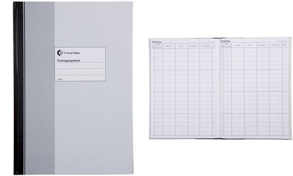KÖNIG & EBHARDT Posteingangsbuch Co swig, DIN A4, 96 Blatt (58626533)