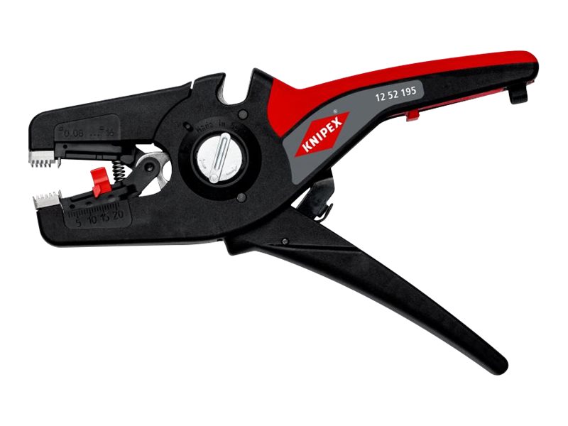 KNIPEX PreciStrip 16 12 52 195 Automatische Abisolierzange 0.08 bis 16 mm