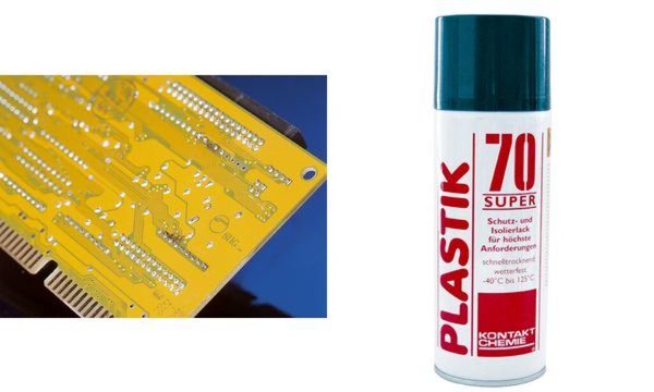 KONTAKT CHEMIE PLASTIK 70 SUPER Schutz-/Isolierlack, 400 ml