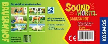 KOSMOS KOO Soundwürfel Bauernhof | 697365