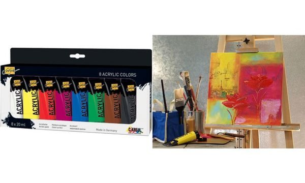 KREUL Acrylfarbe SOLO Goya Acrylic, 20 ml, 8er-Set (57601736)