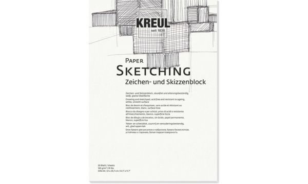KREUL Künstlerblock Paper Sketching , DIN A3, 20 Blatt (57602152)
