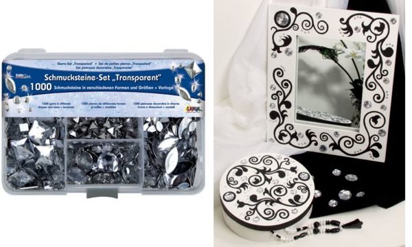 KREUL Schmucksteine-Set Hobby Line Transparent (57600195)