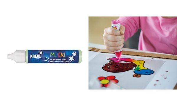 KREUL Window Color Nachtleuchtfarbe Pen MUCKI, 29 ml (57601930)
