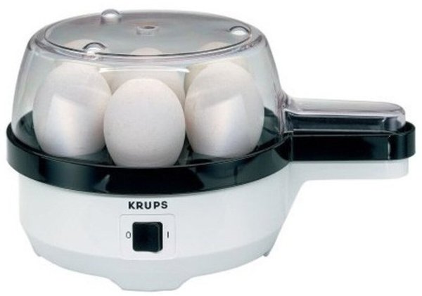 KRUPS F 233 70 Eierkocher Ovomat Special für 7 Eier Weiß