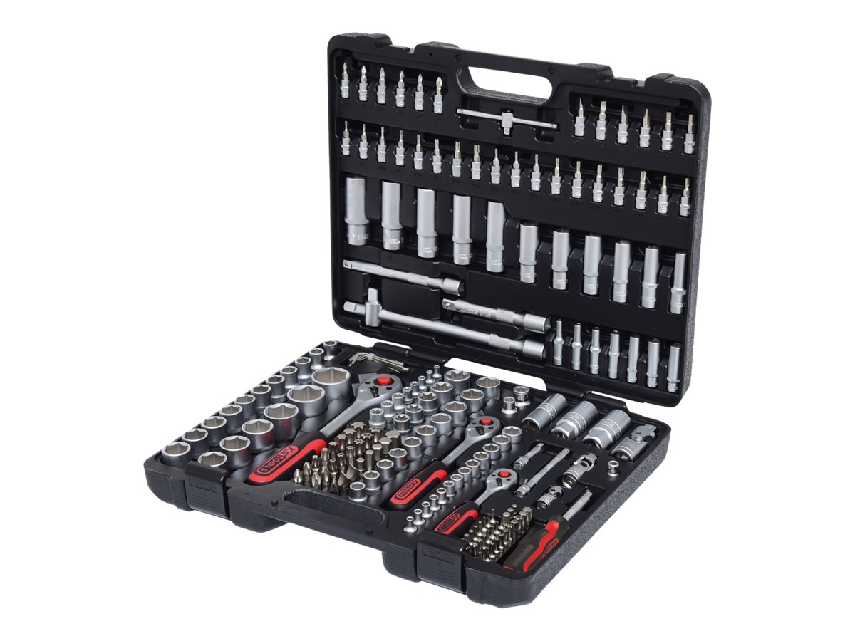 KS TOOLS 1/4 +3/8 +1/2 Steckschlüssel 179-tlg 917.0779
