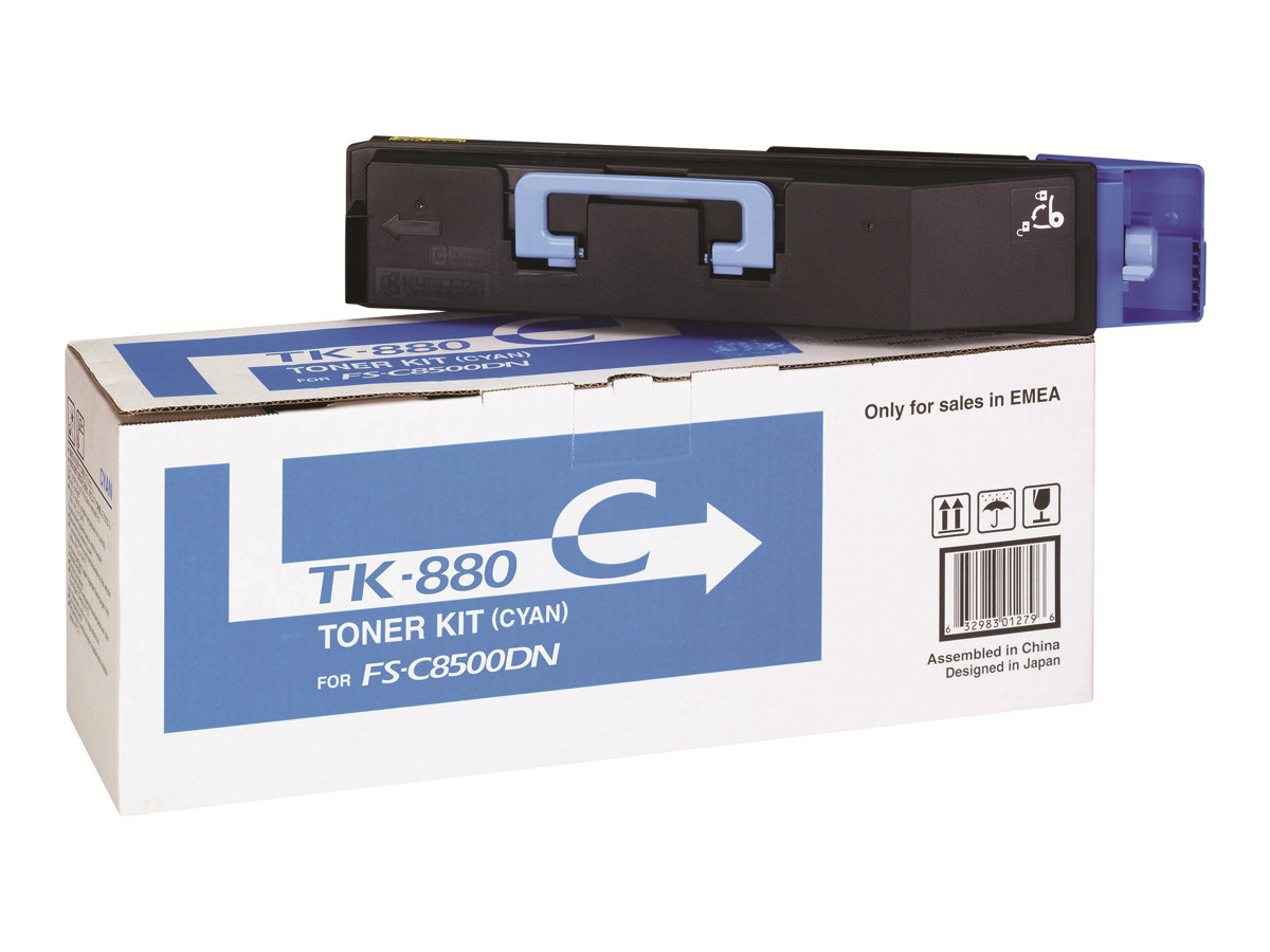 KYOCERA TK 880C Cyan Tonerpatrone