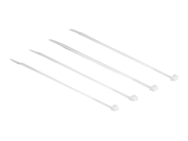 Kabelbinder Delock 100mm 100Stk transparent