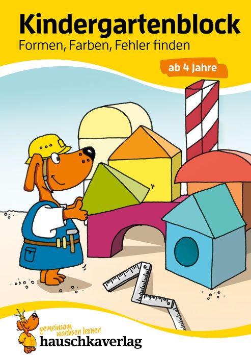 Kindergartenblock - Formen, Farben, Fehl, Nr: 621