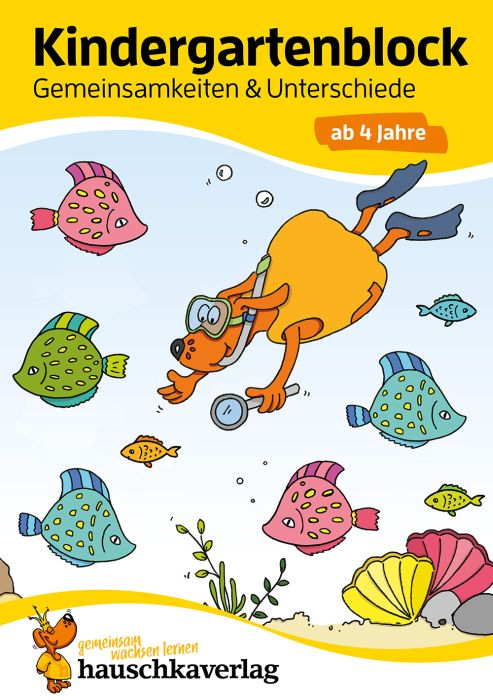 Kindergartenblock Gemeinsam&Unterschiede, Nr: 619