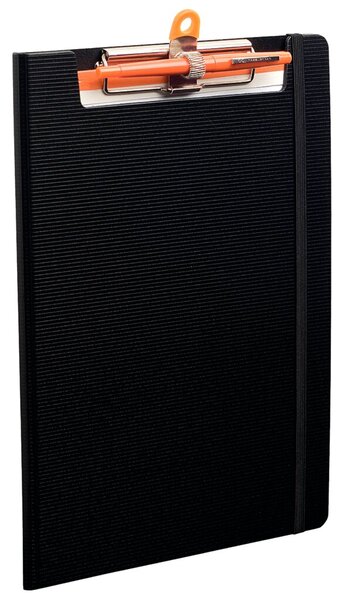 Klemmbrett Exaboard, A4, schwarz Polypropylen, 400g/qm, 23,5x33,5cm