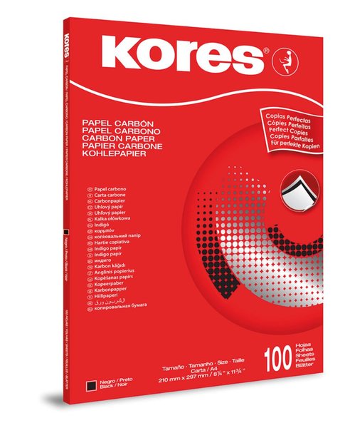 Kohlepapier, schwarz, DIN A4, 100 Blatt