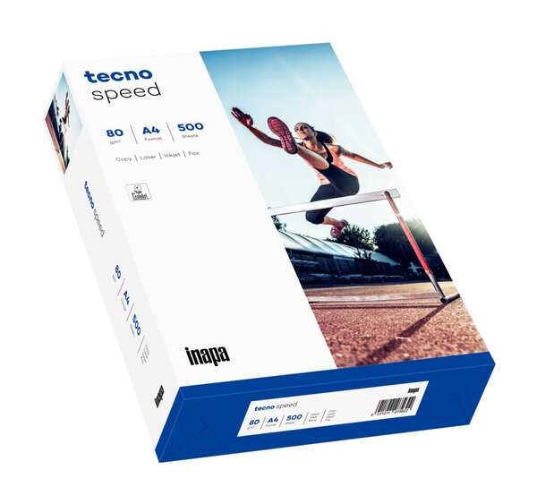 Kopierpapier, Tecno Speed, A4, 80g, weiß, 500 Blatt/Packung