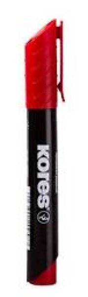 Kores Permanentmarker, rot, Rundspitze 1,5-3mm