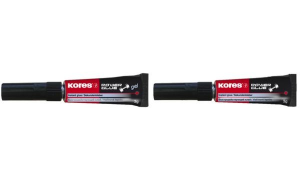 Kores Sekundenkleber POWERGLUE, 3 g, Tube (5626311)