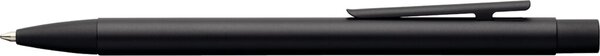 Kugelschreiber NEO Slim matt schwarz, mit gefedertem Clip,
